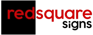 Saratoga Vehicle Lettering red square logo 300x114